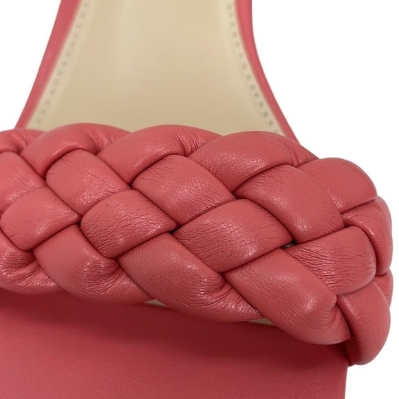 LIZ CLAIBORNE SANDALS NWT Pink Open Toes Strappy Braided 8.5 - Picture 11 of 12